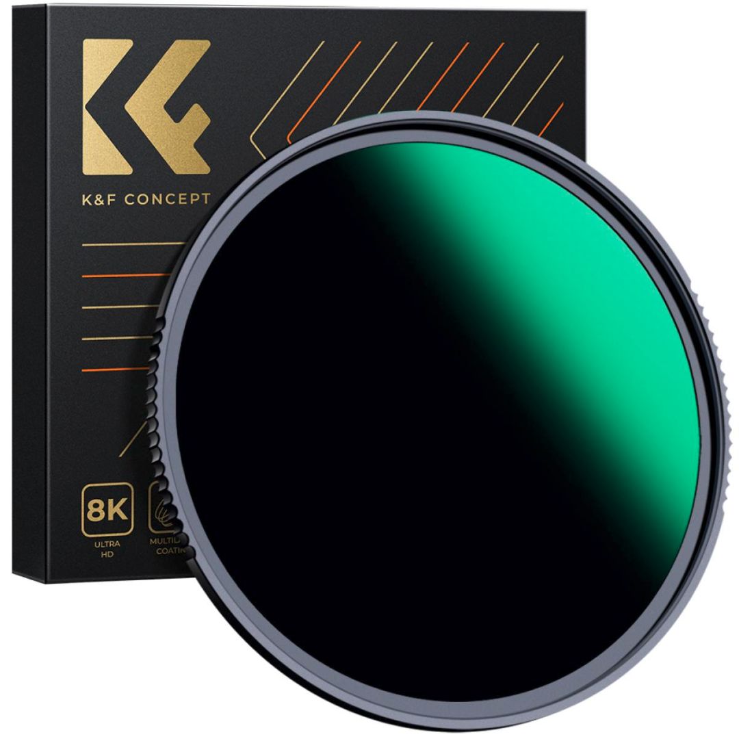 K&F Concept 46mm ND1000 (10 Stop) Fixed ND Filter Neutral Density Multi-Coated KF01.1000 - 1